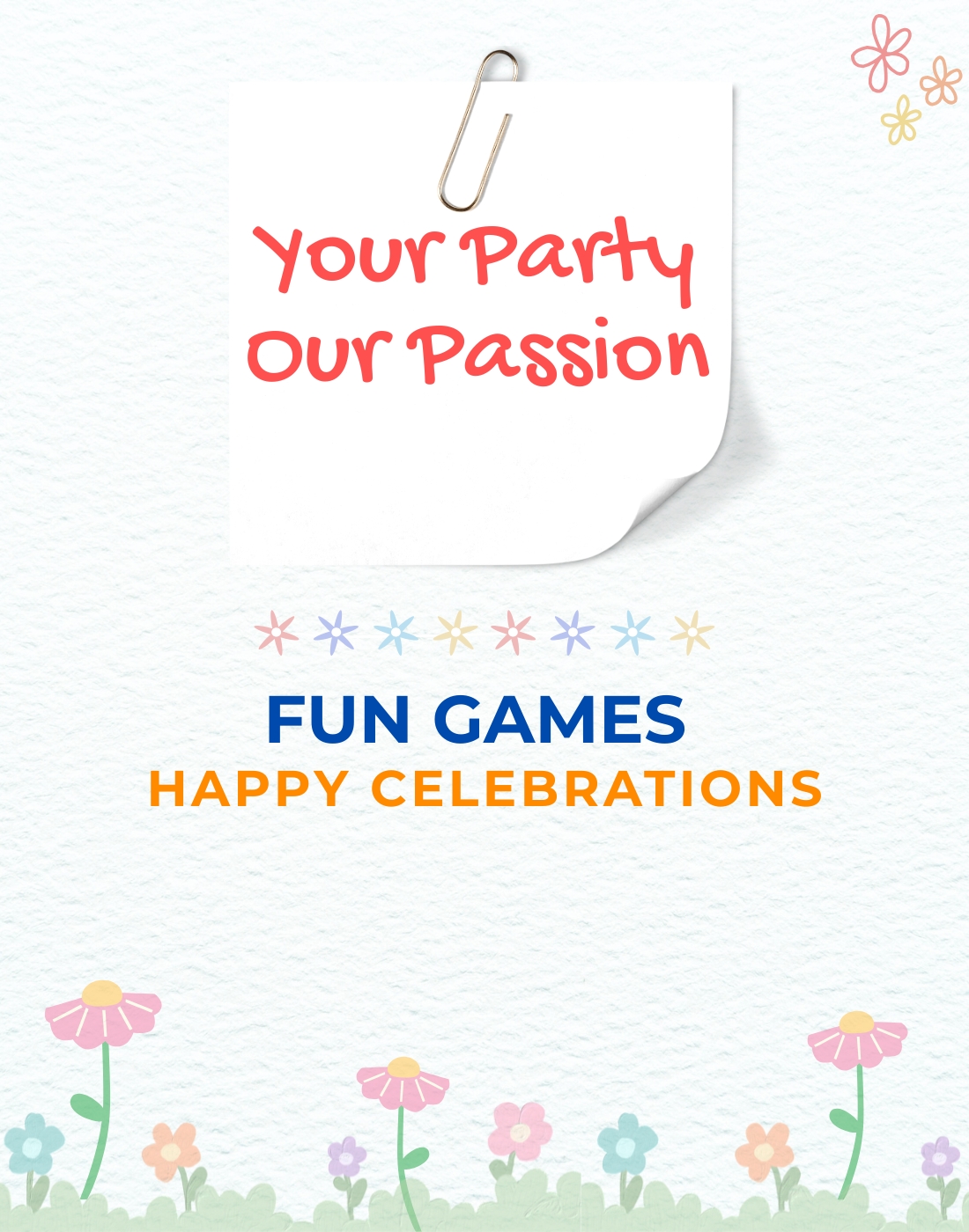 Your Party Our Passion