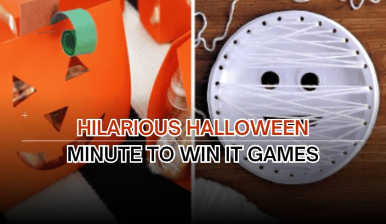 Hilarious Halloween Minute to Win It Games