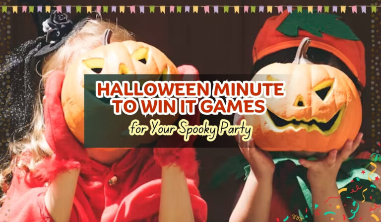 Halloween Minute to Win It Games for Your Spooky Party